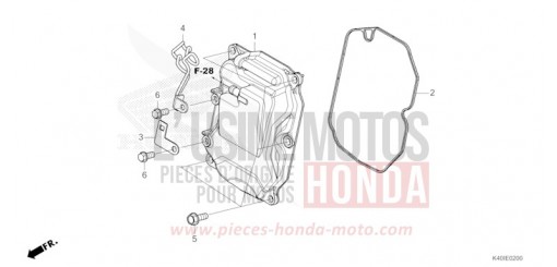 CYLINDER HEAD COVER NSS125ADR de 2024